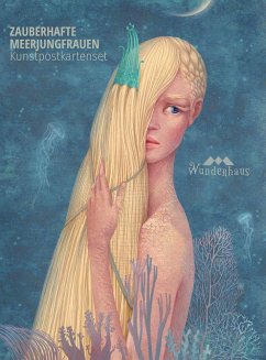 Kunstpostkarten-Set "Zauberhafte Meerjungfrauen" von Wunderhaus Verlag