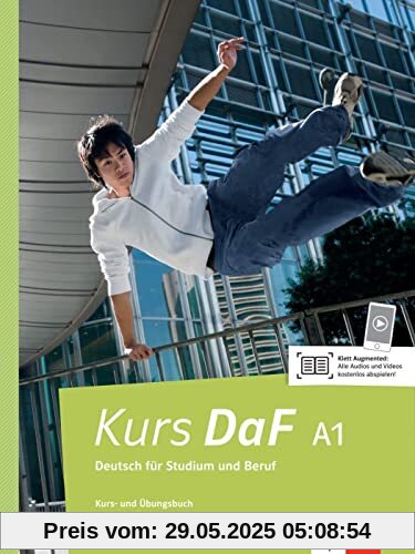 Kurs DaF A1: Kurs- und Übungsbuch mit Audios und Videos