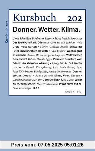 Kursbuch 202: Donner. Wetter. Klima.