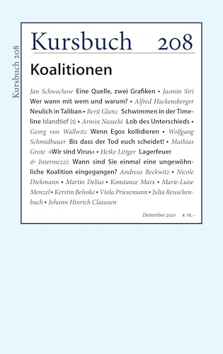 Kursbuch 208: Koalitionen von Kursbuch Kulturstiftung gGmbH