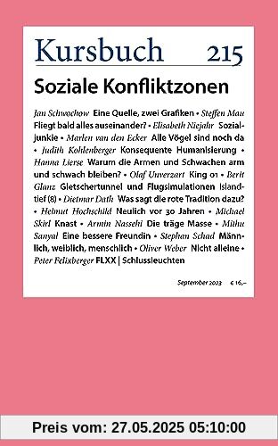 Kursbuch 215: Soziale Konfliktzonen