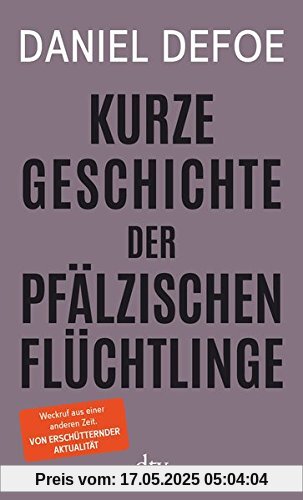 Kurze Geschichte der pfälzischen Flüchtlinge