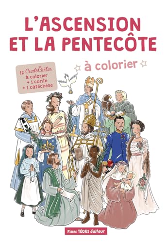 L’Ascension et la Pentecôte à colorier von Pierre Téqui (Editions)