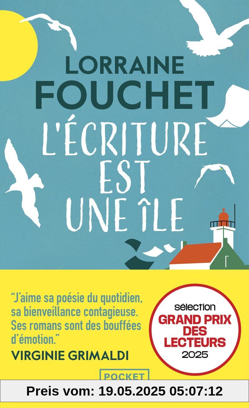L'Écriture est une île : le nouveau roman feel-good et pétillant de Lorraine Fouchet, l'écrivaine aux 800.000 lecteurs