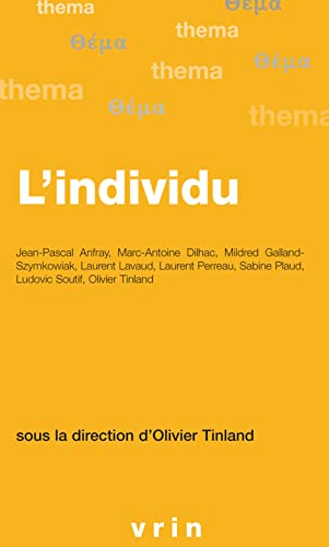 L'Individu (Thema) von Librarie Philosophique J. Vrin