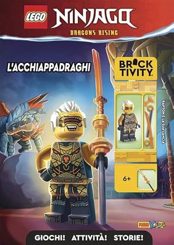 L'acchiappadraghi. Lego Ninjago. Ediz. a colori. Con minifigure ufficiale LEGO® di Rapton con la lancia (Panini kids) von Panini Comics