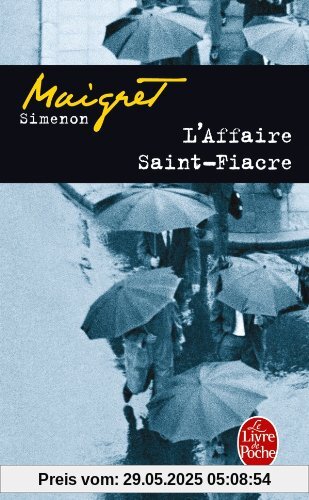 L'affaire Saint-Fiacre (Ldp Simenon)