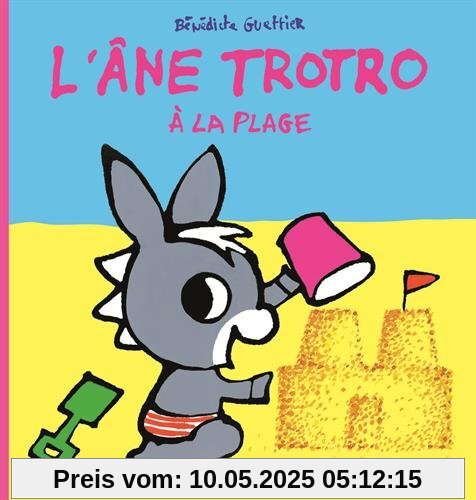 L'âne Trotro à la plage