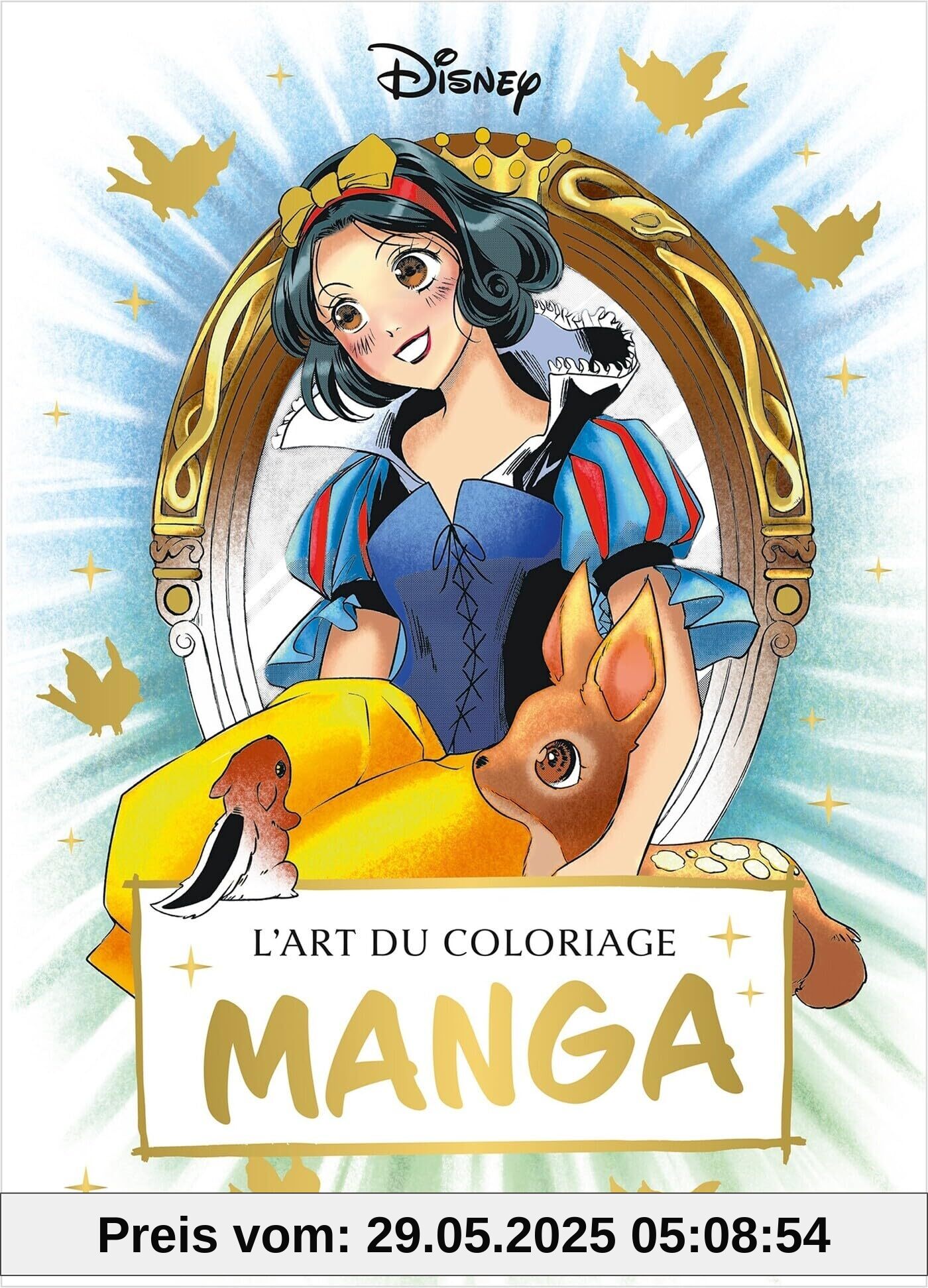 L'art du coloriage Disney - Manga