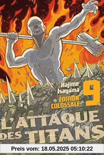 L'attaque des titans, Tome 9 : Edition colossale