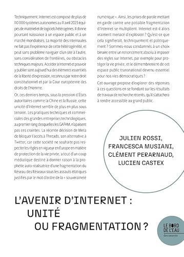 L'avenir d'internet : unité ou fragmentation ? von BORD DE L EAU