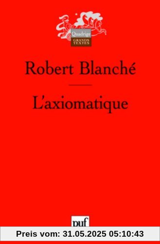 L'axiomatique