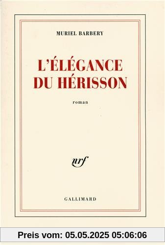 L'élégance du hérisson L'élégance du hérisson