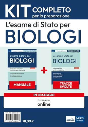 L'esame di Stato per biologi. Kit completo. Con espansione online von Edises professioni & concorsi