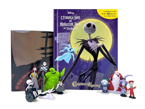 Disney L'Étrange Noël de Monsieur Jack Comptines et Figurines - Livre illustré, 10 figurines, tapis de jeu Disney L'Étrange Noël de Monsieur Jack Comptines et Figurines - Livre illustré, 10 figurines, tapis de jeu von Phidal
