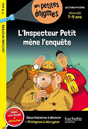 L'inspecteur Petit mène l'enquête - CE1 ET CE2 - Cahier de vacances 2024: Avec une loupe à détacher von HACHETTE EDUC