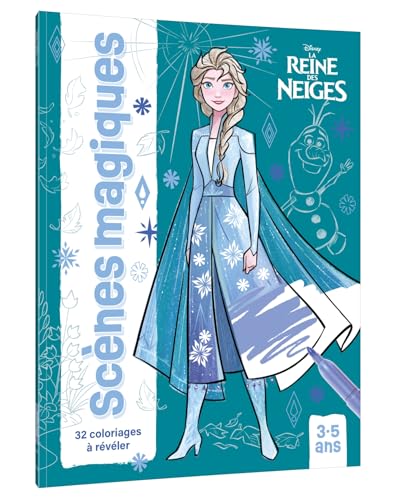 LA REINE DES NEIGES - Scènes magiques (3+) - Disney: 32 coloriages à révéler von DISNEY HACHETTE