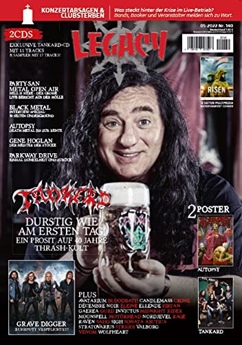 LEGACY MAGAZIN: THE VOICE FROM THE DARKSIDE: Ausgabe #140 (5/2022) von In Farbe und Bunt Verlag