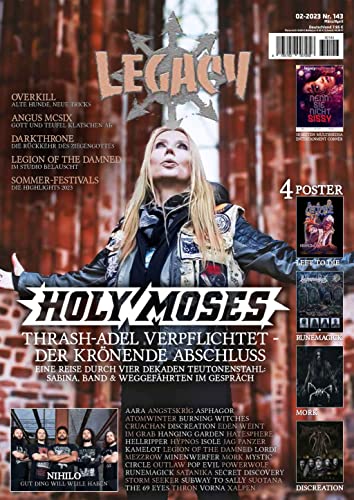 LEGACY MAGAZIN: THE VOICE FROM THE DARKSIDE: Ausgabe #143 (2/2023)