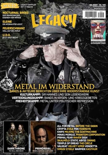 LEGACY MAGAZIN: THE VOICE FROM THE DARKSIDE: Ausgabe #145 (4/2023) von In Farbe und Bunt Verlag