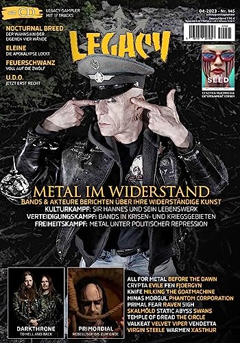 LEGACY MAGAZIN: THE VOICE FROM THE DARKSIDE: Ausgabe #145 (4/2023)