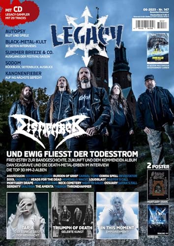 LEGACY MAGAZIN: THE VOICE FROM THE DARKSIDE: Ausgabe #147 (6/2023): Ausgabe (6/2023)