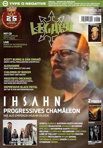 LEGACY MAGAZIN: THE VOICE FROM THE DARKSIDE: Ausgabe #148 (1/2024)