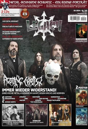 LEGACY MAGAZIN: THE VOICE FROM THE DARKSIDE: Ausgabe #149 (2/2024) von In Farbe und Bunt Verlag