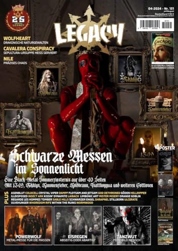LEGACY MAGAZIN: THE VOICE FROM THE DARKSIDE: Ausgabe #151 (4/2024)