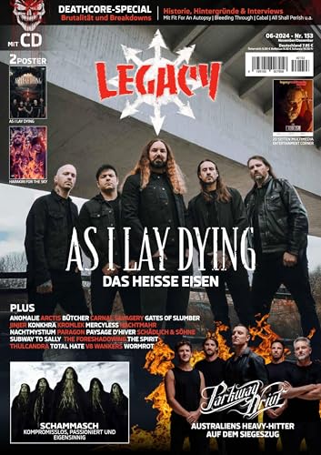 LEGACY MAGAZIN: THE VOICE FROM THE DARKSIDE: Ausgabe #153 (6/2024) von in Farbe und Bunt