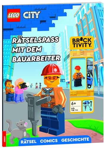 LEGO® City - Rätselspaß mit dem Bauarbeiter: mit Minifigur "Bauarbeiter" von AMEET Verlag