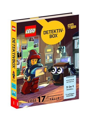 LEGO® - Detektivbox - Löse 17 geheimnisvolle Fälle: mit Minispielset "Holly Holmes und Roboterhund Watson"