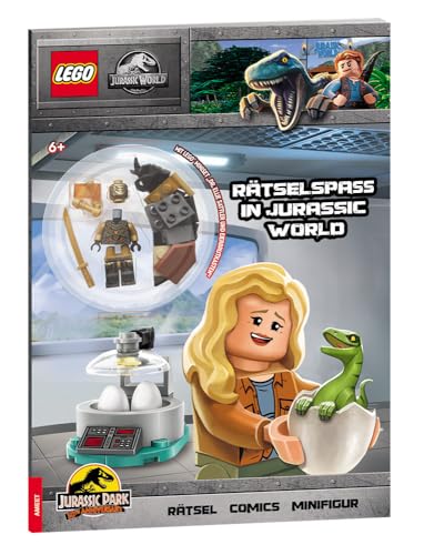 LEGO® Jurassic World™ - Rätselspaß in Jurassic World: mit Minifigur "Dr. Ellie Sattler und Eierbrutkasten"