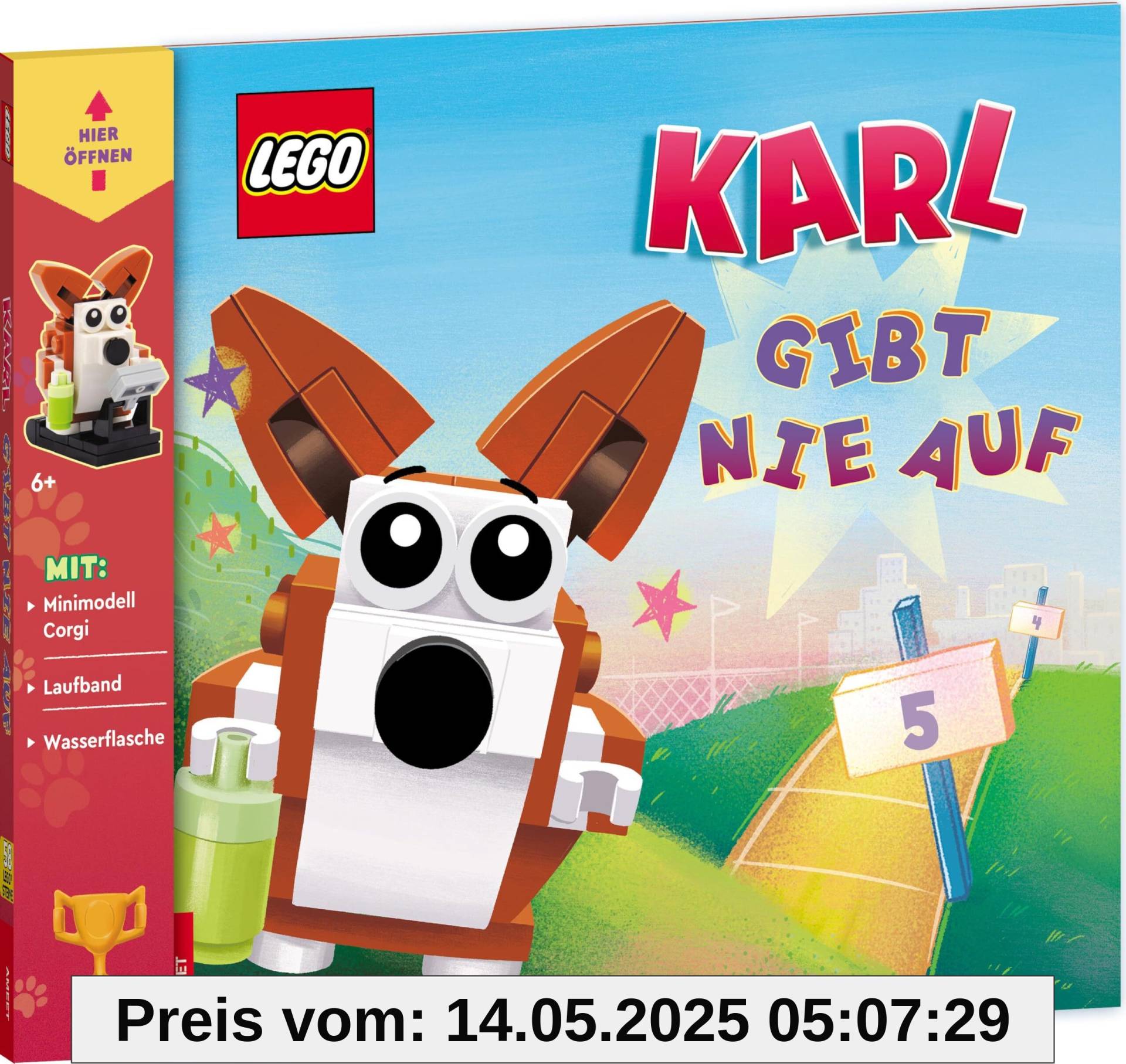 LEGO® - Karl gibt nie auf: mit Spielset Corgi und Laufband