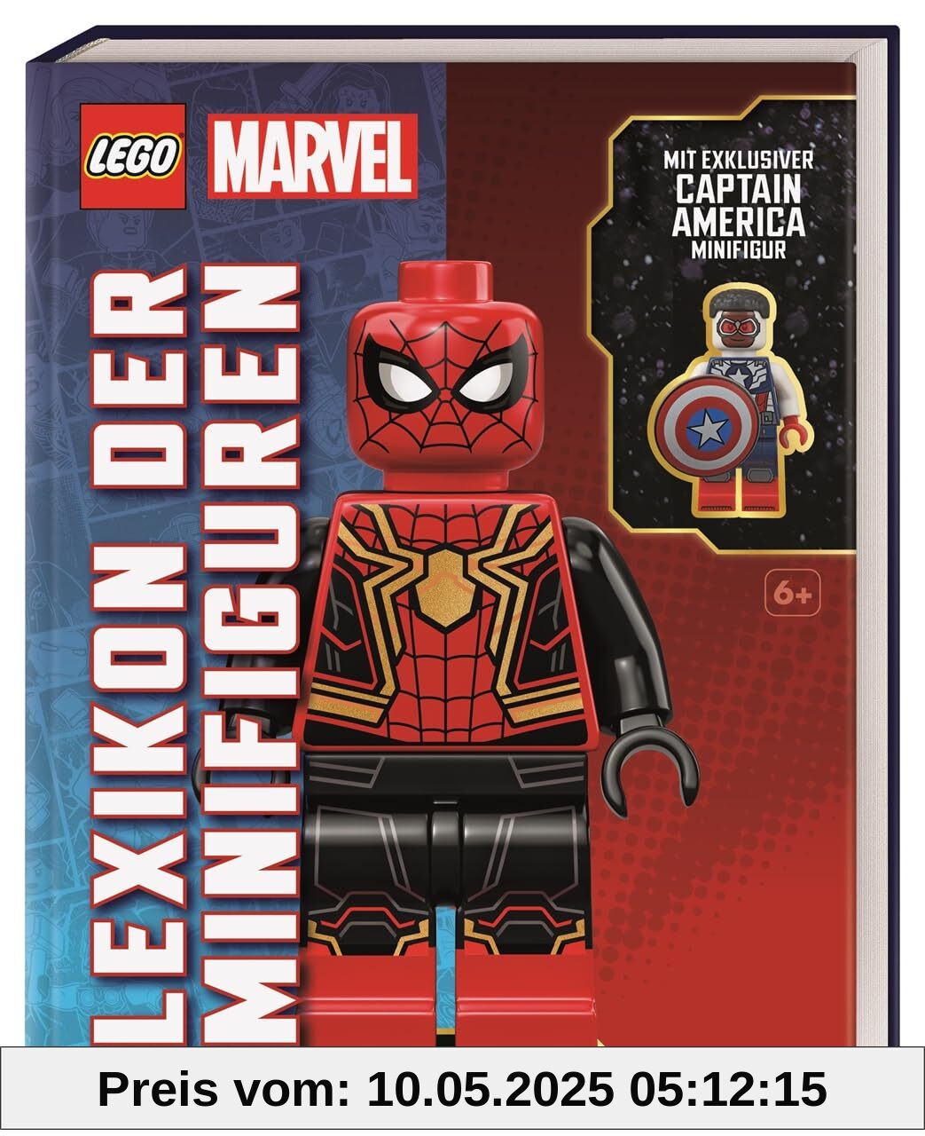 LEGO® Marvel Lexikon der Minifiguren: Mit exklusiver Captain America Minifigur. Über 200 LEGO Minifiguren in detaillierten Porträts