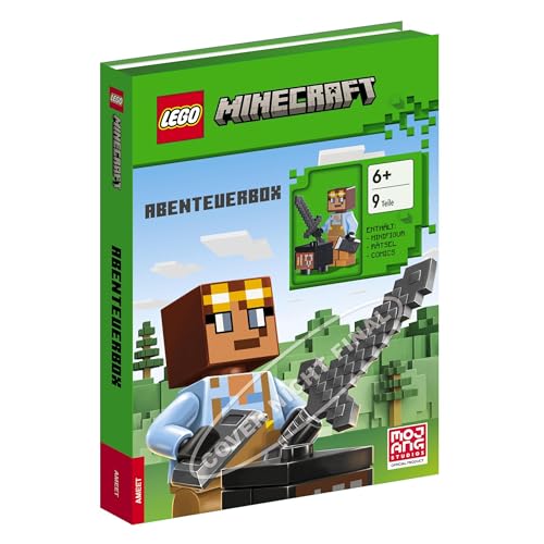 LEGO® Minecraft - Abenteuerbox: mit LEGO-Minecraft-Minifigur "Waffenschmied" von AMEET Verlag