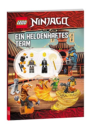LEGO® NINJAGO® – Ein heldenhaftes Team: mit Minifiguren "Cole" und "Meister Wu"