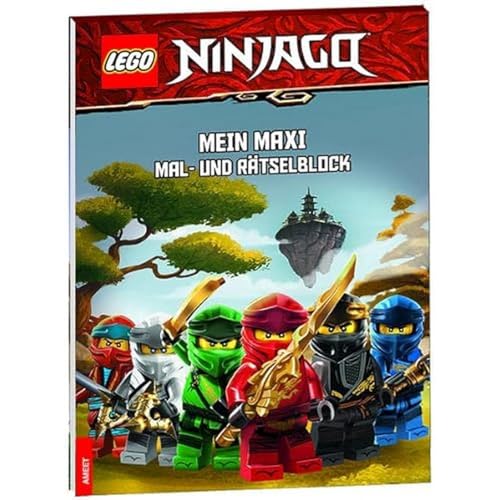 AMEET LEGO® NINJAGO® – Mein Maxi Mal- und Rätselblock