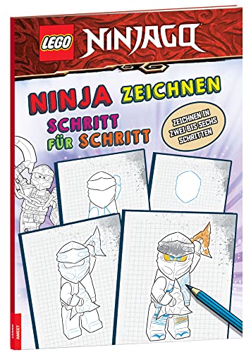 LEGO® NINJAGO® – Ninja zeichnen Schritt für Schritt von AMEET Verlag