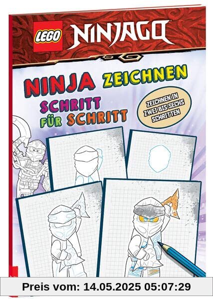 LEGO® NINJAGO® – Ninja zeichnen Schritt für Schritt