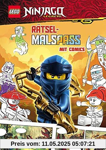 LEGO® NINJAGO® – Rätselmalspaß mit Comics