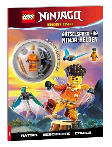 LEGO® NINJAGO® – Rätselspass für Ninja-Helden: mit Miniset "Arin mit Drache"