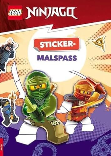 LEGO® NINJAGO® – Sticker-Malspass