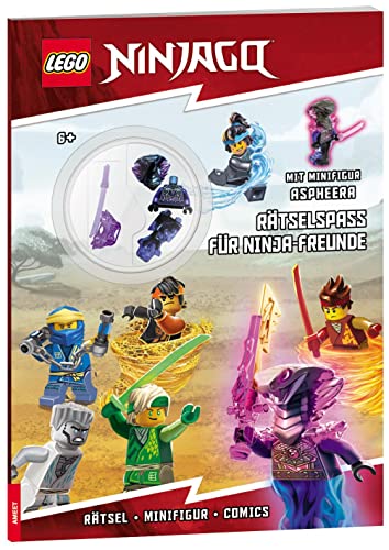 LEGO® Ninjago® - Rätselspaß für Ninja-Freunde: mit LEGO® Minifigur "Aspheera" von AMEET Verlag