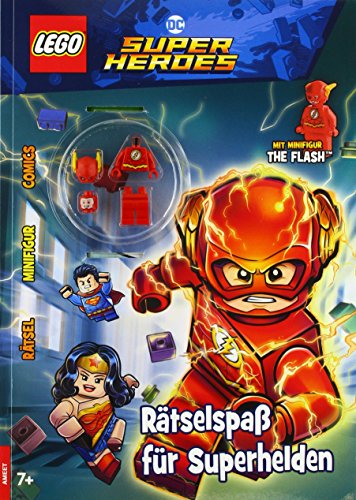 LEGO®DC COMICS SUPER HEROES - Rätselspaß für Superhelden: Rätsel, Minifigur, Comics von AMEET VERLAG