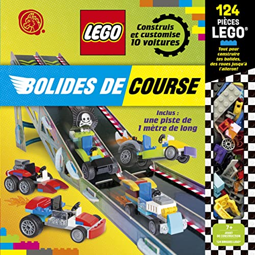 LEGO, Construis, invente, joue ! - LEGO, Bolides de course: Construis et customise 10 voitures. Avec 124 pièces Lego von QILINN