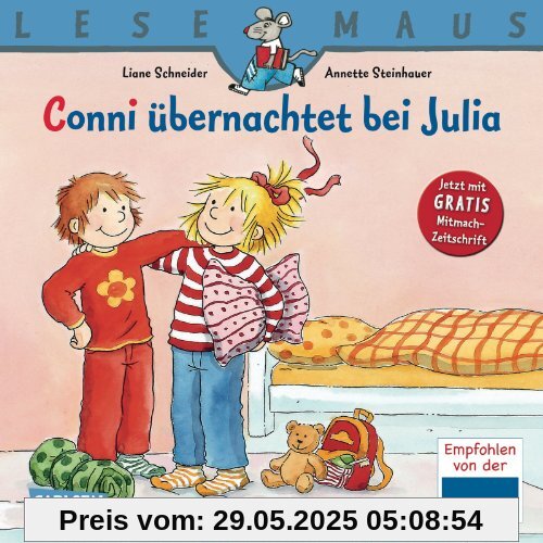 LESEMAUS, Band 115: Conni übernachtet bei Julia