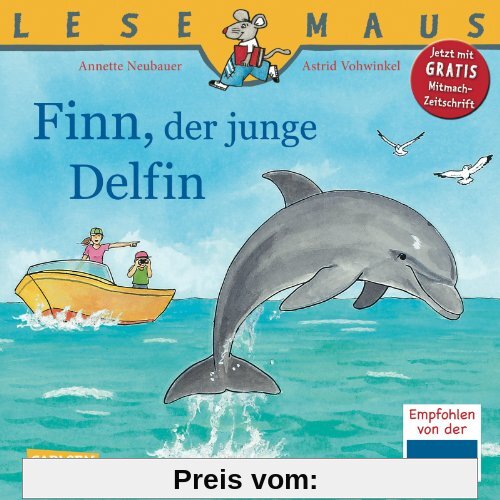 LESEMAUS, Band 127: Finn, der junge Delfin