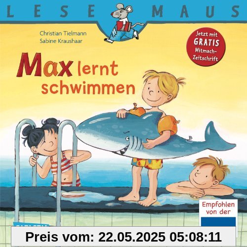 LESEMAUS, Band 54: Max lernt schwimmen