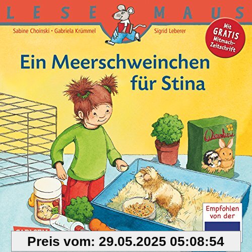 LESEMAUS, Band 75: Ein Meerschweinchen für Stina LESEMAUS, Band 75: Ein Meerschweinchen für Stina